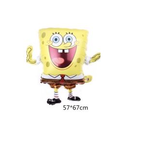 Balon Foil Ulang Tahun Anak Spongebob patrik Karakter Jumbo Satuan Murah