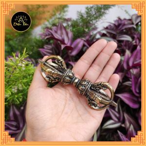 Chày kim cang chuỳ kim cương size to may mắn pháp khí mật tông phong thuỷ cầu bình an sức khoẻ - Diệu Tâm