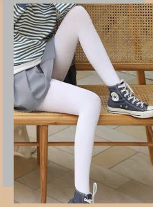 Quần Tất Màu Trắng Với Thiết Kế Mới Sang Trọng Mặc Đi Học Đi Chơi Mặc Kèm Với Váy Vải Mịn Thoáng Mát Không Bí Nóng