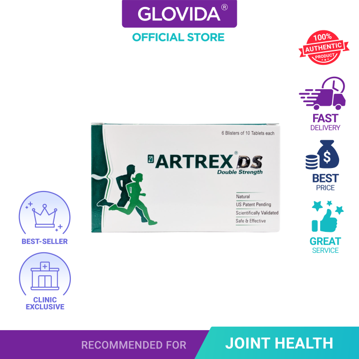 Artrex DS Tablets 60's Maintenance Of Healthy Joints & Cartilage Exp ...