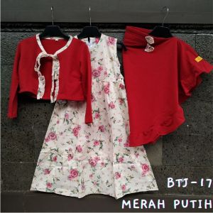 LABELLA || GAMIS ANAK PEREMPUAN MODEL BALERO RUFFLE BAHAN KATUN JEPANG TWILL MIX BABYTERRY USIA 3-8 TAHUN SET DRESS LEKTON MUSLIM MOTIF BUNGA DAN ROMPI POLOS BAJU MUSLIM BRANDED CASUAL SET JILBAB UNTUK LEBARAN ANAK DAN JUNIOR MS3-BTJ SERIES