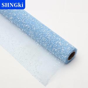 SHNGki Tự làm hoa gói Gạc bó hoa vật liệu sợi tuyết để trình bày và trang trí món quà lãng mạn