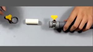 Washing Machine Drain Hose Outlet Water Pipe Drainage Pipe Soft Tube Stretchable Ripple
