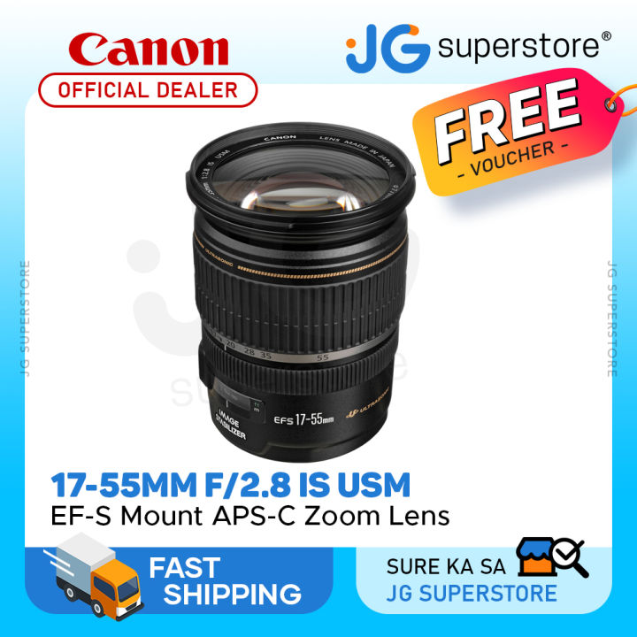 Canon EF-S 17-55mm IS USM Zoom Lens with APS-C Sensor Format