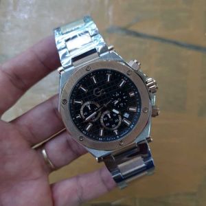 [Promo] Jam Tangan Pria Guess Collection / GC Z18001G2MF Legacy Chronograph Stainless Steel Strap Original Garansi 2 Tahun [✔COD][100% Authentic]