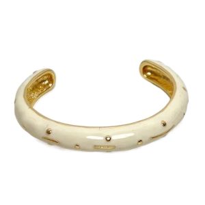 NBANLIKE Phong cách Pháp Vòng tay Cổ tay nữ Cổ điển Tráng men Vòng tay nữ Đơn giản Thanh lịch Vòng tay hở hoài cổ Bé gái