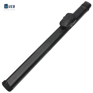 Ueblock✈ Pool Cue Case Pouch Holder Leather Pool Cue Stick Carrying Bag Billiard Cue Portable Container for 1/2 Snooker Billiard