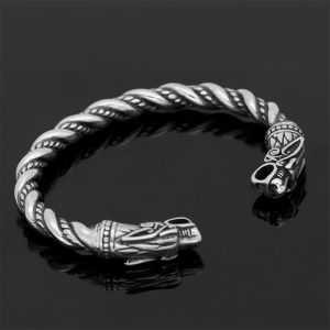 [fenggongshuode] Dragon Stainless steel Bracelet Jewelry Fashion Accessories Viking Bracelet Men Wristband Cuff Bracelets