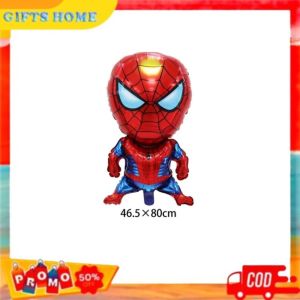 (Gifts Home) Balon Foil Karakter Large Marvel Captain America Iron Man Spiderman