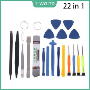 【E-WOITD】 1 Set Spudger Pry Screwdriver Sets 22 In 1 Repair Opening Tools Kit For Mobile Phone Tablet Computer Disassemble Hand Tool