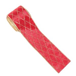 OOC DIY Craft Christmas Wrapping Ribbon Craft Ribbon Buffalo Plaid Gift Wrapping Ribbon Holiday Bow Making Ribbon Trim Christmas Bow Ribbon Holiday Decoration