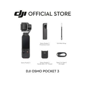 （Creator Combo ready stock）DJI Osmo Pocket 3 - Handheld 1-Inch CMOS & 4K/120fps