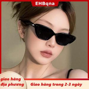 [COD] EHBqna 3PF Ship within 24 hours Thời trang mới retro nhỏ khung hình bầu dục Macaron mô hình gân Kính mát phụ nữ người đàn ông cổ