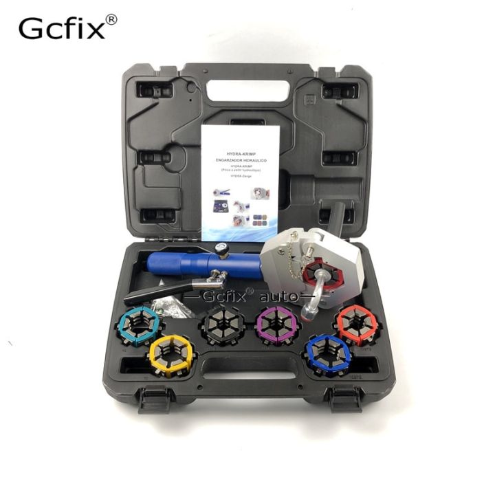 1500 HydraKrimp A/C Hose Hydraulic Crimper Kit AC Hose Fitting