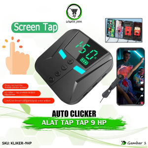 9 USB Clicker Clicker Smart Screen Clickers Multifunctional Layar Ponsel 9 USB Port Klik Pengklik Otomatis Dengan Kompatibel Dengan Semua Handphone auto clicker tapper auto kliker hp tapper alat tap tap layar autoklik auto-clicker