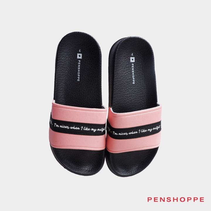 Penshoppe on sale slippers pink