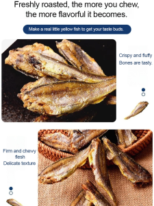 Delicious Crispy Fish Crisp Deep Sea Food Snacks