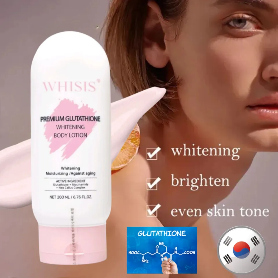 whisis premium glutathione Dưỡng Thể Body Ban Đêm Whisis Premium Glutathione Whitening Body Lotion  200ml main image 0