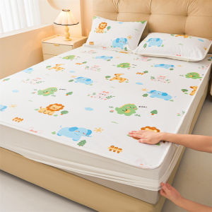 Dansunreve 100% Waterproof Bedsheet Kid Children Mattress Protector Washable Single Queen King Fitted Bed Sheet