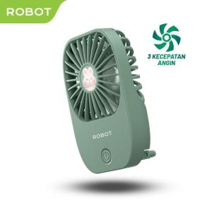 ROBOT USB Mini Fan RT-BF25 1200mAh Kipas Kecil Portable Tipis Dan Stylish Original