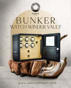 Oasis Bunker Watch Winder Vault