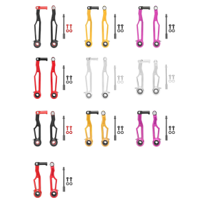 Xe đạp gấp V phanh nhôm trọng lượng nhẹ hợp kim V phanh kẹp ngắn tay/cánh tay Dài Xe Đạp Bộ Kẹp Phanh đi xe đạp phần