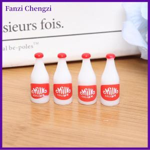 Fanzi 4 sản phẩm mô hình Sữa Nhà búp bê thu nhỏ 1/12 Nhà búp bê phụ kiện nhà bếp đồ chơi