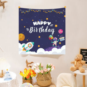 [TẶNG MÓC TREO + ĐINH] Phông nền background HappyBirthday trang trí sinh nhật Hàn Quốc tinh tế