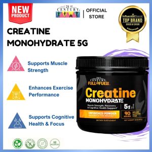 NEW! 21st Century Full Fuel 365 Creatine Monohydrate 5g Powder
