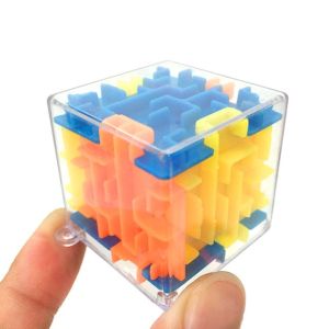 3D Magic Cube Puzzle Maze Portable Mini Game Goodies Bag Kids Present Mini Toys  Hari Jadi Mainan Comel Murah