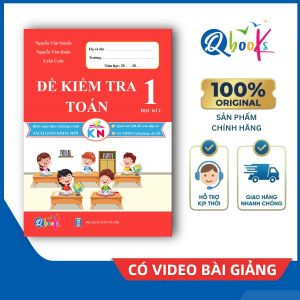 Sách - Đề Kiểm Tra - Toán Lớp 1 - Học kì 2 - Kết Nối (Qbooks)