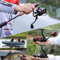 Sougayilang COD Reel Pancing Alat Pancingan 1000-4000 5.2:1 Rasio Kecepatan Semua Bantalan Logam  2 Warna Menangani EVA/Berlapis Logam Handle Pemancingan Max Drag 15KG.. 