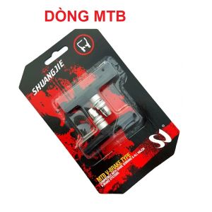 Gôm bố thắng xe đạp má phanh thể thao SHUANGJIE cao cấp