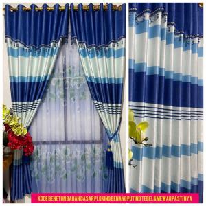 gorden/gordyn/hordeng pintu dan jendela model smokring poni gabung harga murah