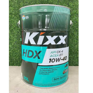 [ Hàng Chính Hãng ] Dầu động cơ cao cấp Kixx HDX CK-4 10W40 (20 Lít)