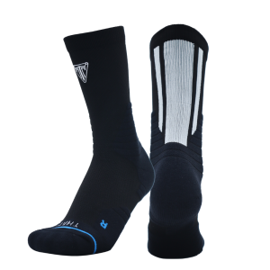 THATA Basketball T3H Off Black&White edition ถุงเท้าบาสเกตบอล THATA รุ่น T3H