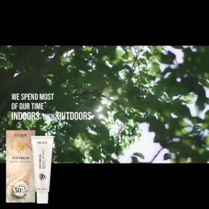 🔥 Rice Defense Cream  Hydrating  Non-Sticky  Natural Sun Protection  Boosts Skin Elasticity  Anti-Aging Sunscreen🔥