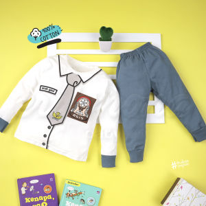 [ermon baby] piyama anak cowo cewe 3 4 5 th model SMA Dilan