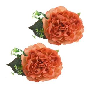 Cloth Flower Curtain Tie Backs Peonys Curtain Tieback Clip Decorative Rope Holdbacks Window Buckles for Window Decoration