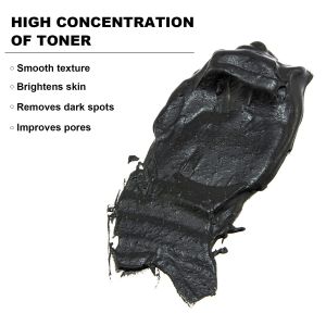 Elitzia Carbon Peel Gel Black Doll Carbon Peel 80ml 2-Pack with Nano Activated Carbon for Facial Skin Deep Cleaning Skin Care Rejuvenation ETBDF80
