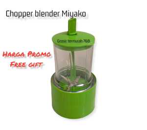 Termurah!!!Gelas Jus Miyako 1 Set Model Terbaru/Chopper Set Bumbu Basah/Pisau Mounting Blender Miyako