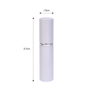 New 5ml Perfume Refill Bottle Sub-Bottling Spray Refillable Cosmetic Bottle Candy Color Aluminum Portable Travel Accessory