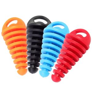 4ชิ้นยางล้อรถยนต์ท่อไอเสียล้างปลั๊กป้องกันท่อไอเสียรถจักรยานยนต์ Tailpipe Bung กันน้ำกันฝุ่นอุปกรณ์มอเตอร์ไซค์สากล