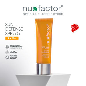 NU-FACTOR Essential SPF 50+ Sun Defense Sunscreen Brightening & Moisturising - 50ml