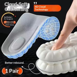 YZLong Graphene Insole for Men and Women - Ultra-Soft Shock Absorption Anti-Bacterial Odor-Resistant Breathable Cushioning Full Insole