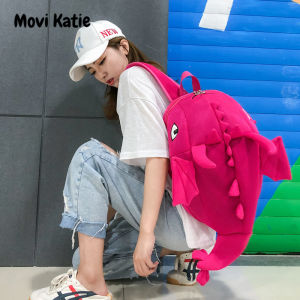 Movi Katie กระเป๋านักรียน เก๋ความสุขนักเรียนกระเป๋านักเรียนสเตอริโอการ์ตูนเด็กกระเป๋านักเรียนเดินทางกระเป๋าเป้สะพายหลัง