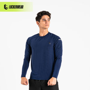 Kaos Lengan Panjang Olahraga Polos Baju Sport Quick Dry Fit Long Sleeve Pakaian Gym Fitness Running Jogging Training Lari