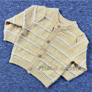 Cardigan Knit Anak Laki Sweater Anak Keren/Outer Jaket Anak Korean/Cardigan Motif Strip Anak Laki Laki CB3