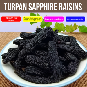 [The King of Raisins] Turpan Sapphire Raisins Large Particle Blue Sapphire Dried Grapes 500g Xinjiang Specialty