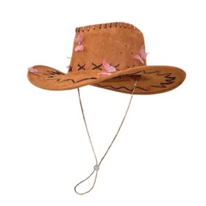 ERYRG Punk Western Cowboy Hat Denim Vintage Summer Sun Hat Fashion Sun Protection Fisherman Hat Female/Male